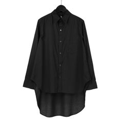 Ground Y | TIGHT SHIRT / シャツ・ブラウス (ユニセックス) / ブラック / GP-B07-003