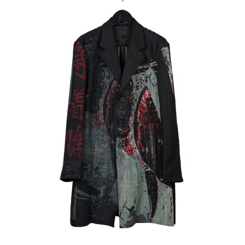 pour homme 脇スリットプリントJ / HD-J19-815