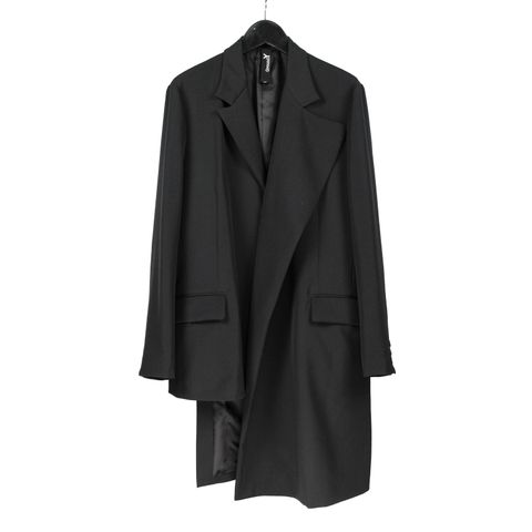 Ground Y | WOOL GABARDINE ASYMMETRICAL JACKET / ジャケット (ユニセックス) / GA-J01-101