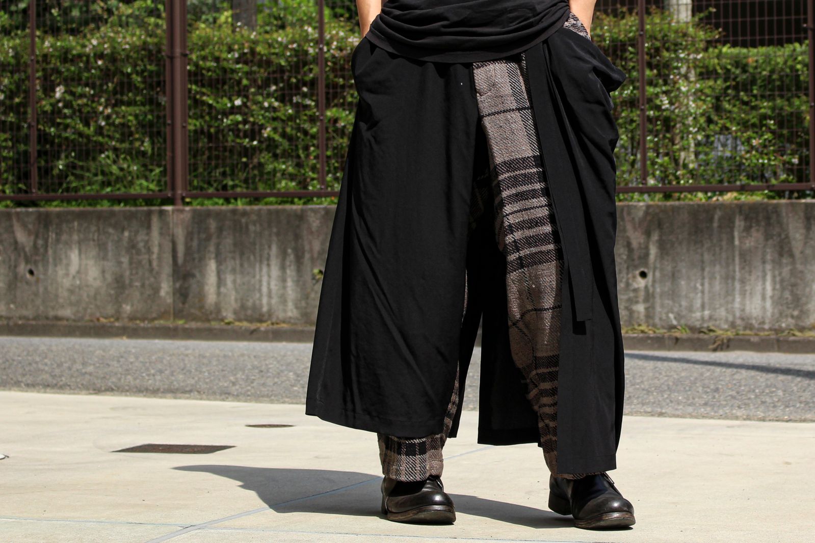 Yohji Yamamoto pour homme TAタキシード パンツ-