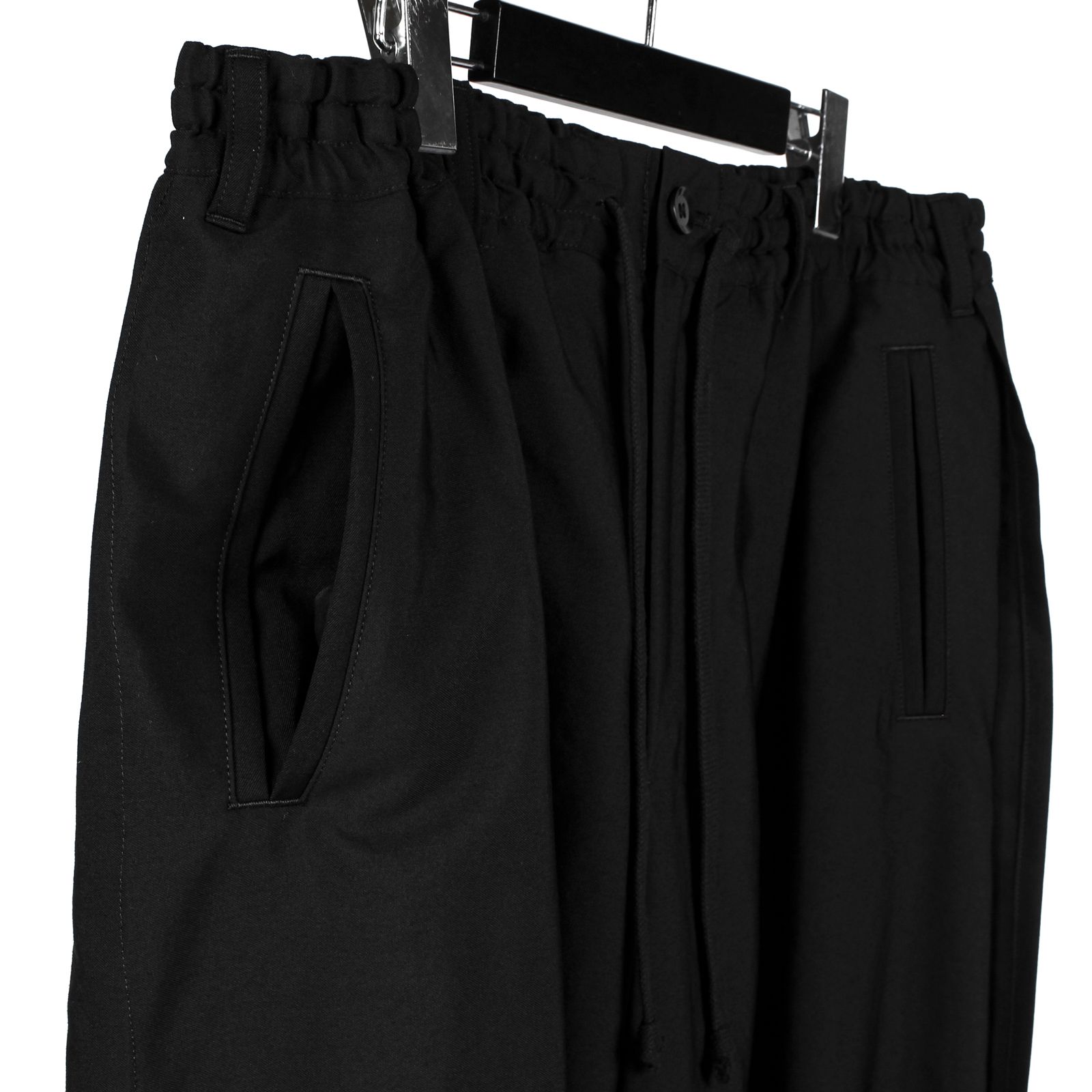 Ground Y | WOOL SKIRT-PANTS / スカートパンツ (ユニセックス) / ブラック / GO-P04-100