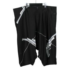 pour homme サルエルマチ付きP・柄 / HX-P52-423