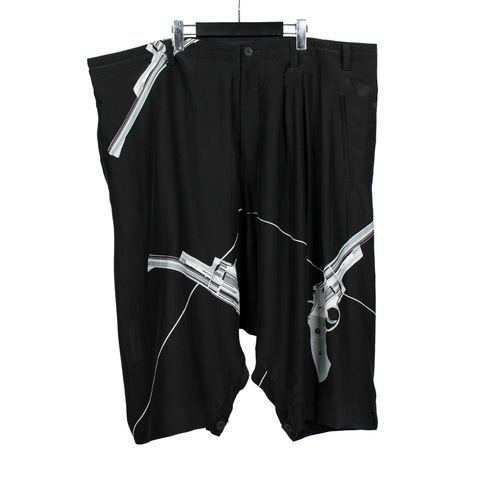 pour homme サルエルマチ付きP・柄 / HX-P52-423
