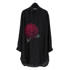 pour homme ダリアプリントブラウス / HG-B76-434