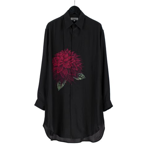 pour homme ダリアプリントブラウス / HG-B76-434