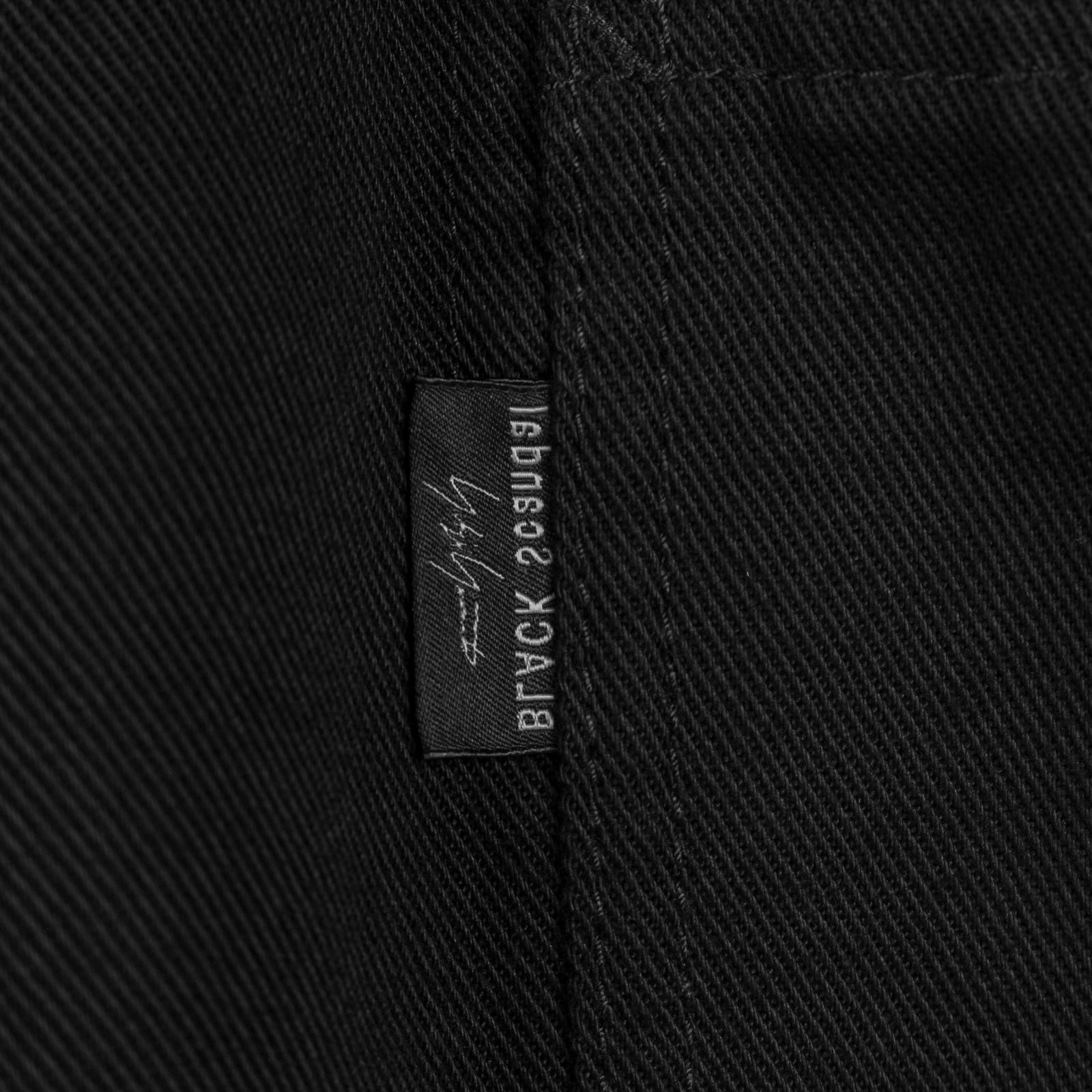 pour homme | 3本STP (メンズ) / コットンパンツ / ブラック / HO-P99-040
