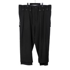 Yohji Yamamoto [HR-P32-118 / カバー付きパンツ]