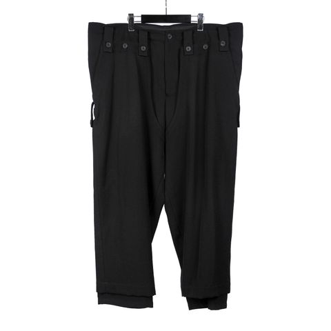 Yohji Yamamoto [HR-P32-118 / カバー付きパンツ]