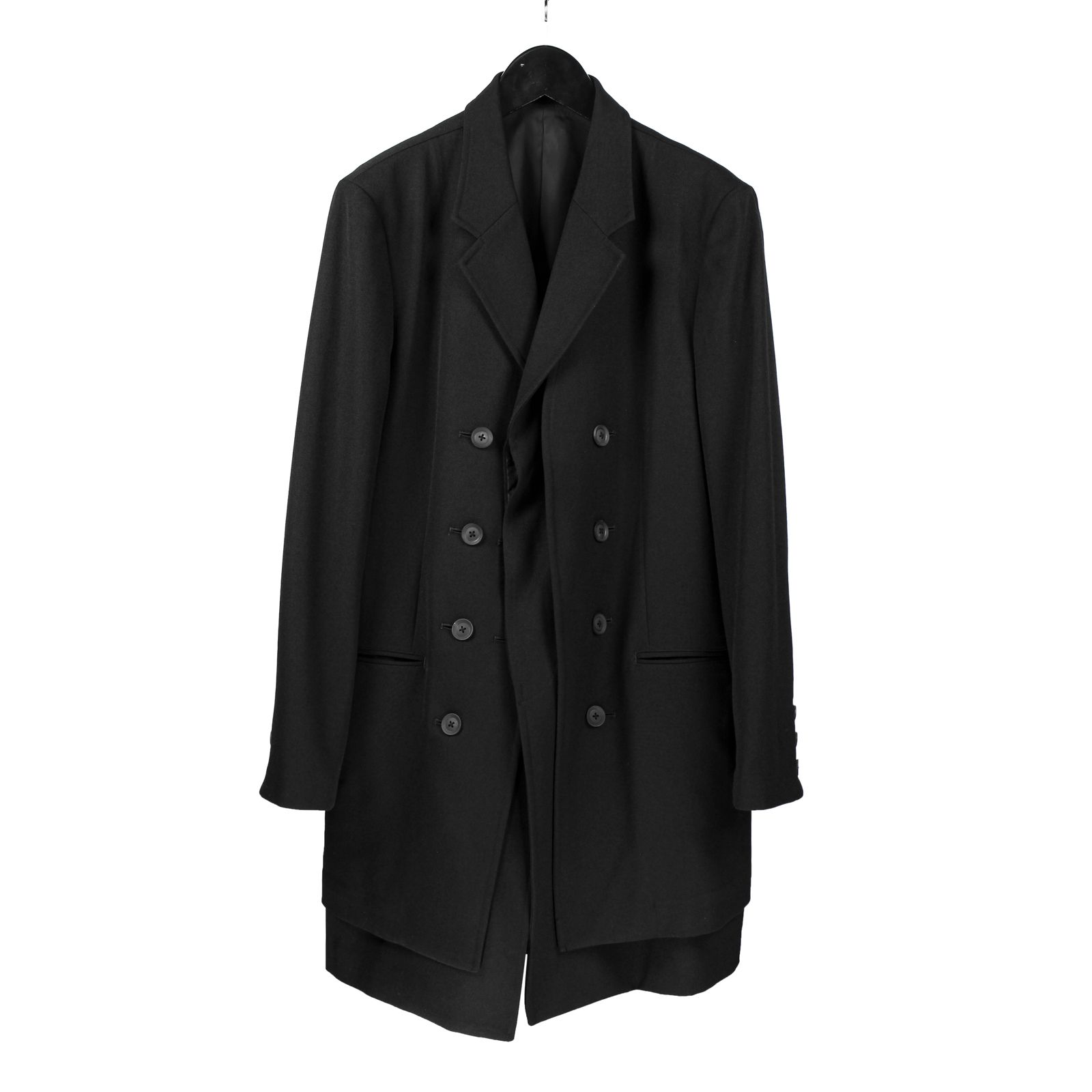 yohji yamamoto - pour homme 前二重比翼アーミーJKT / HX-J07-101 