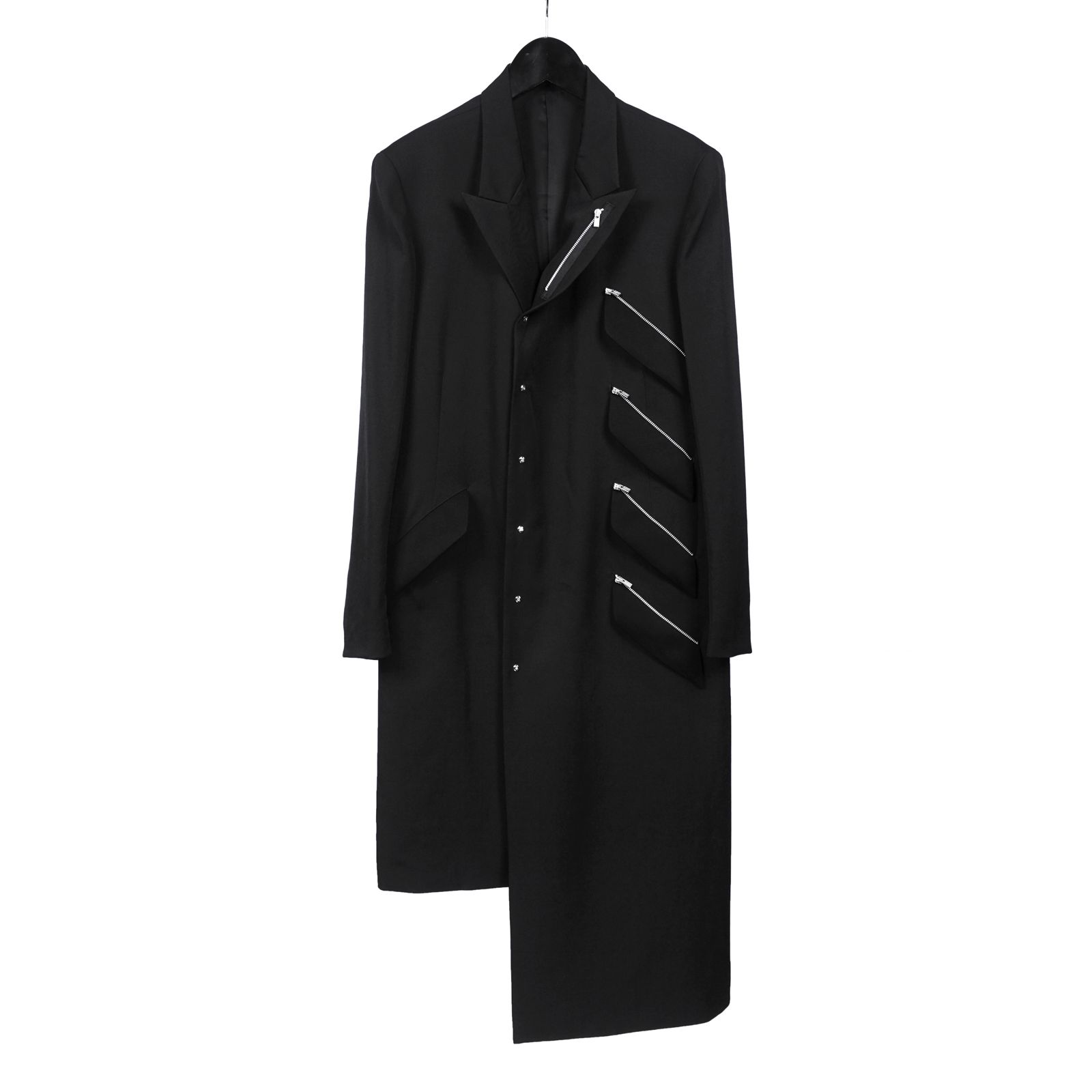 yohji yamamoto - Yohji Yamamoto [HR-J36-845 / フラップロングJKT