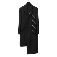 Yohji Yamamoto [HR-J36-845 / フラップロングJKT]