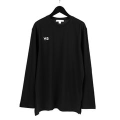 Y-3 | U GRAPHIC LS TEE / 長袖 カットソー (メンズ) / ブラック /  HT4734-APPA22