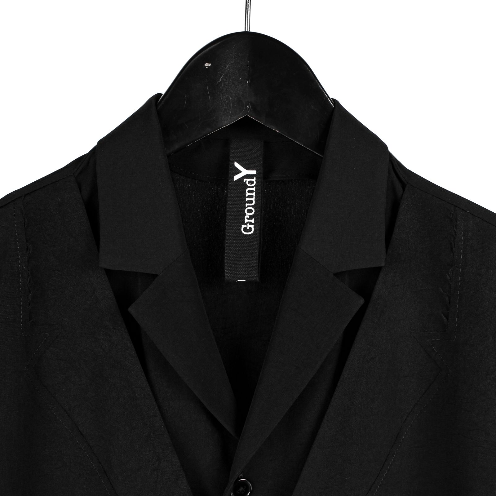 Illusionism open collar jacket / GJ-J01-500
