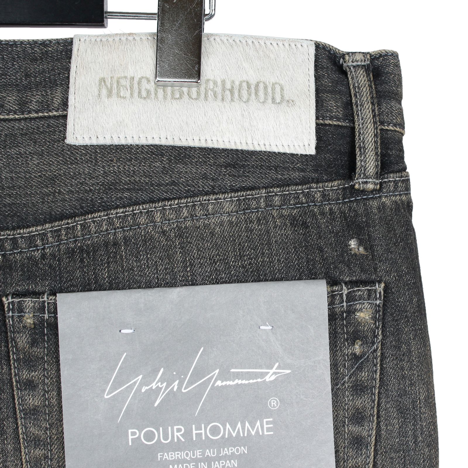 激レア NEIGHBORHOOD BASIC PANTS デニムパンツ yohji yamamoto - 【カート購入不可】 pour homme