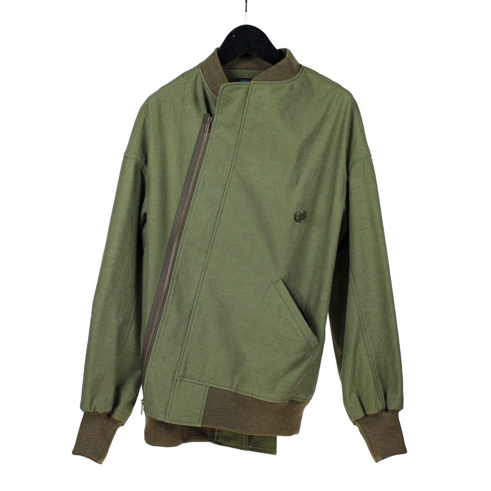 yohji yamamoto - REGULATION MILITARY BACK SATIN R-3WAY BOMBER / FQ-J51-002  | ALUBUS / RUFUS