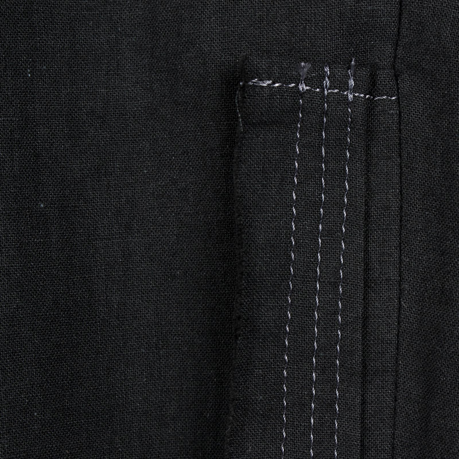 Y's for men | 飾り布付きP / コットンリネンパンツ (メンズ) / ブラック / MS-P29-028