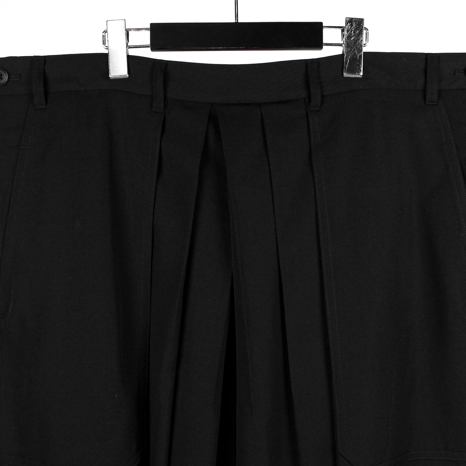 pour homme | 定番ハカマパンツⅡ (メンズ) / ブラック / HO-P10-100