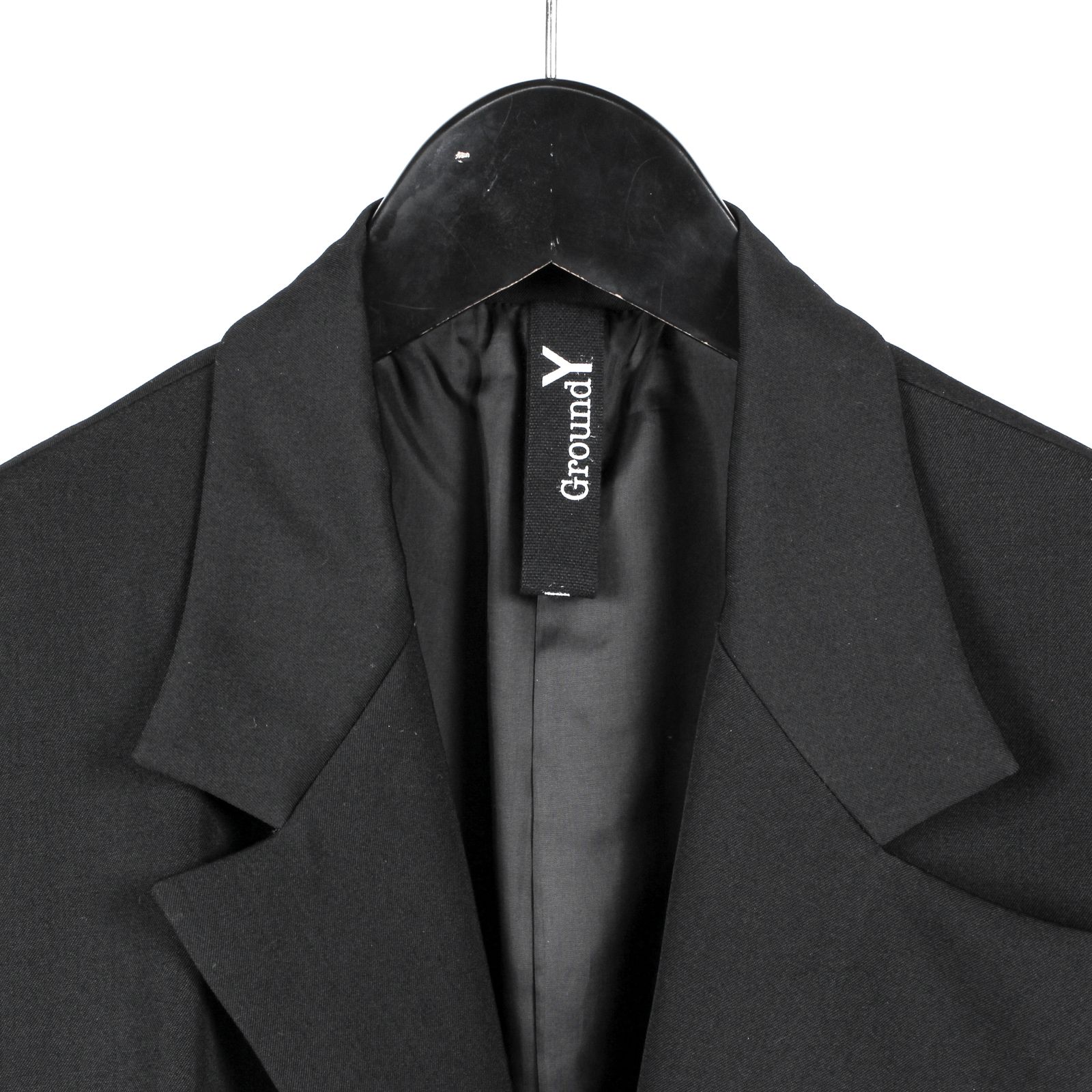 Ground Y | WOOL GABARDINE ASYMMETRICAL JACKET / ジャケット (ユニセックス) / GA-J01-101