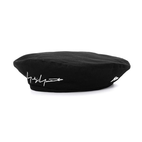 pour homme × NEW ERA BERET YY LOGO BLK / HJ-H95-972