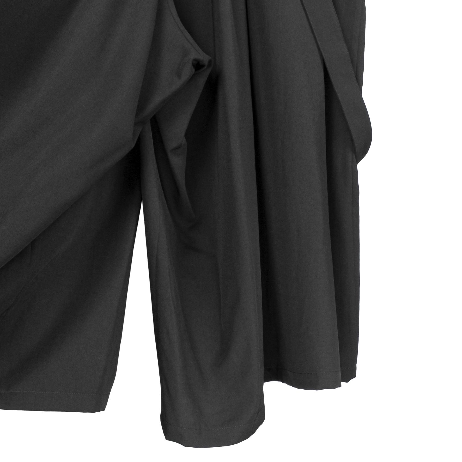pour homme | 股ねじれパンツ (メンズ) / シワギャバ / ブラック / HW-P82-100