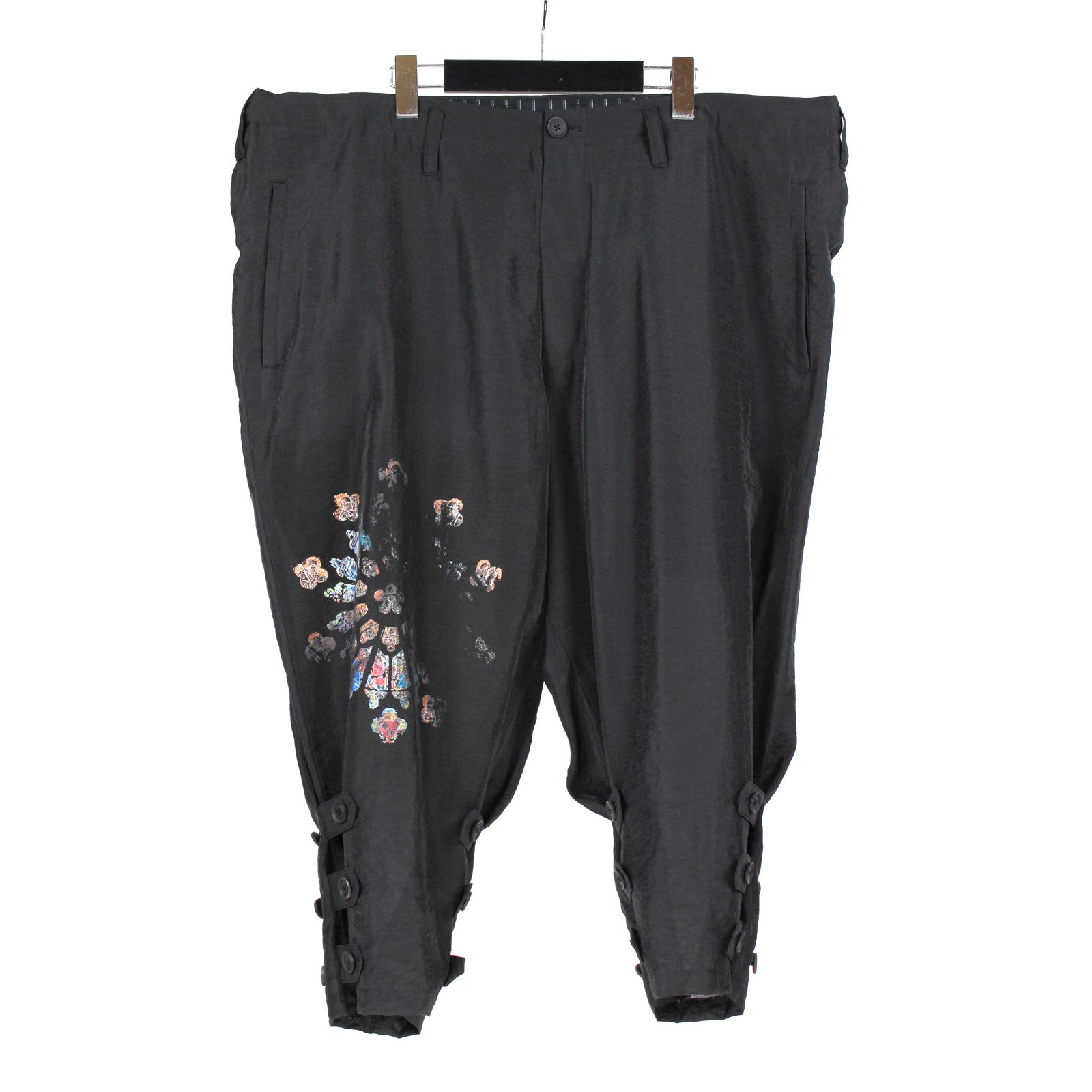 pour homme | 裾タブ柄P (メンズ) / ブラック / HK-P41-219