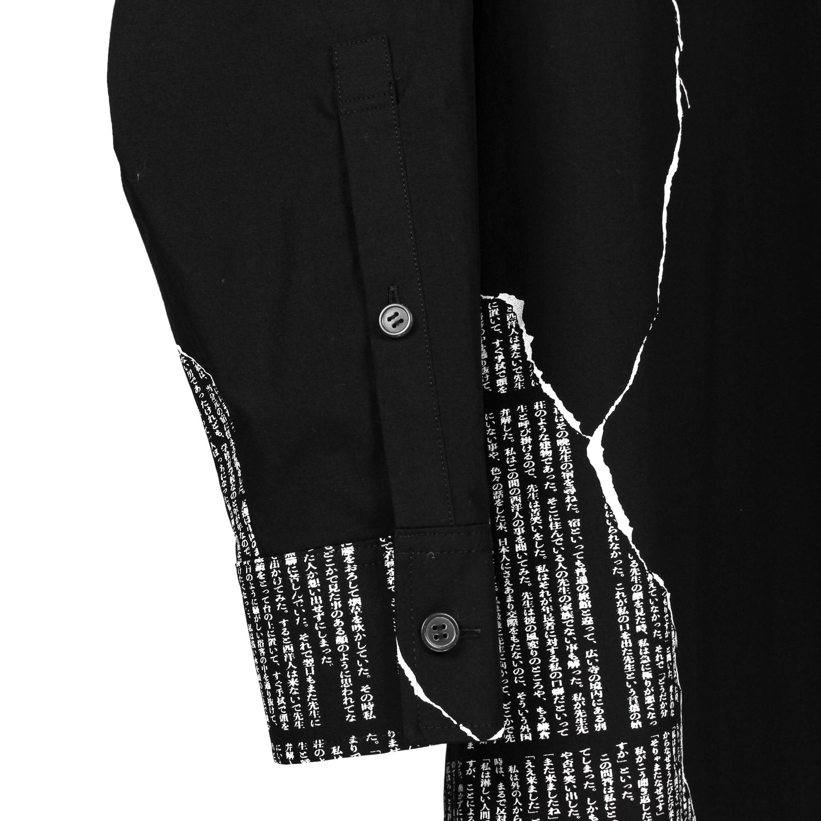 <Soseki Natsume>Cotton twill Long shirt dress / GG-B01-026