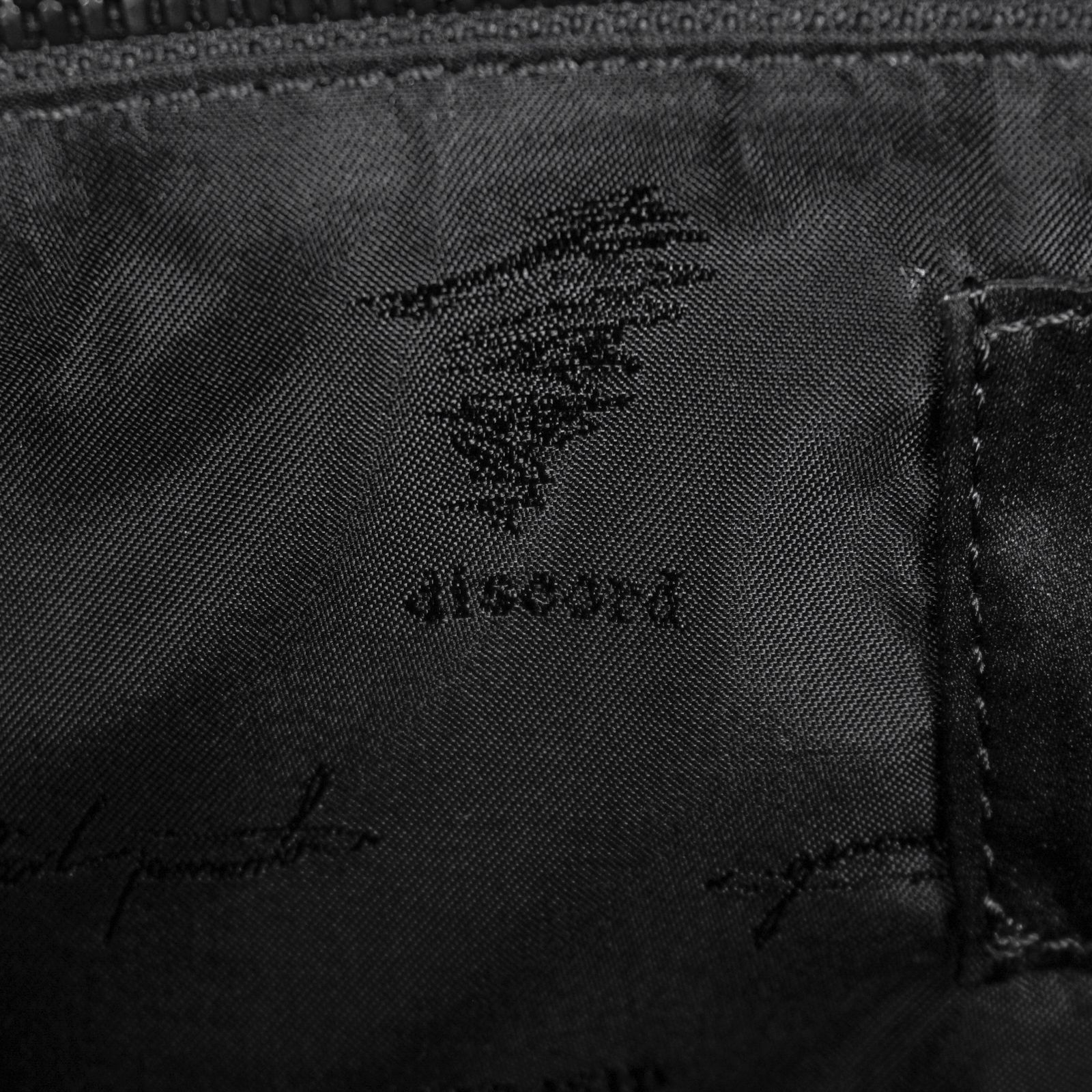 discord | yohji yamamoto / GETA ハンドルバッグ (L) / ブラック / DC-I62-760