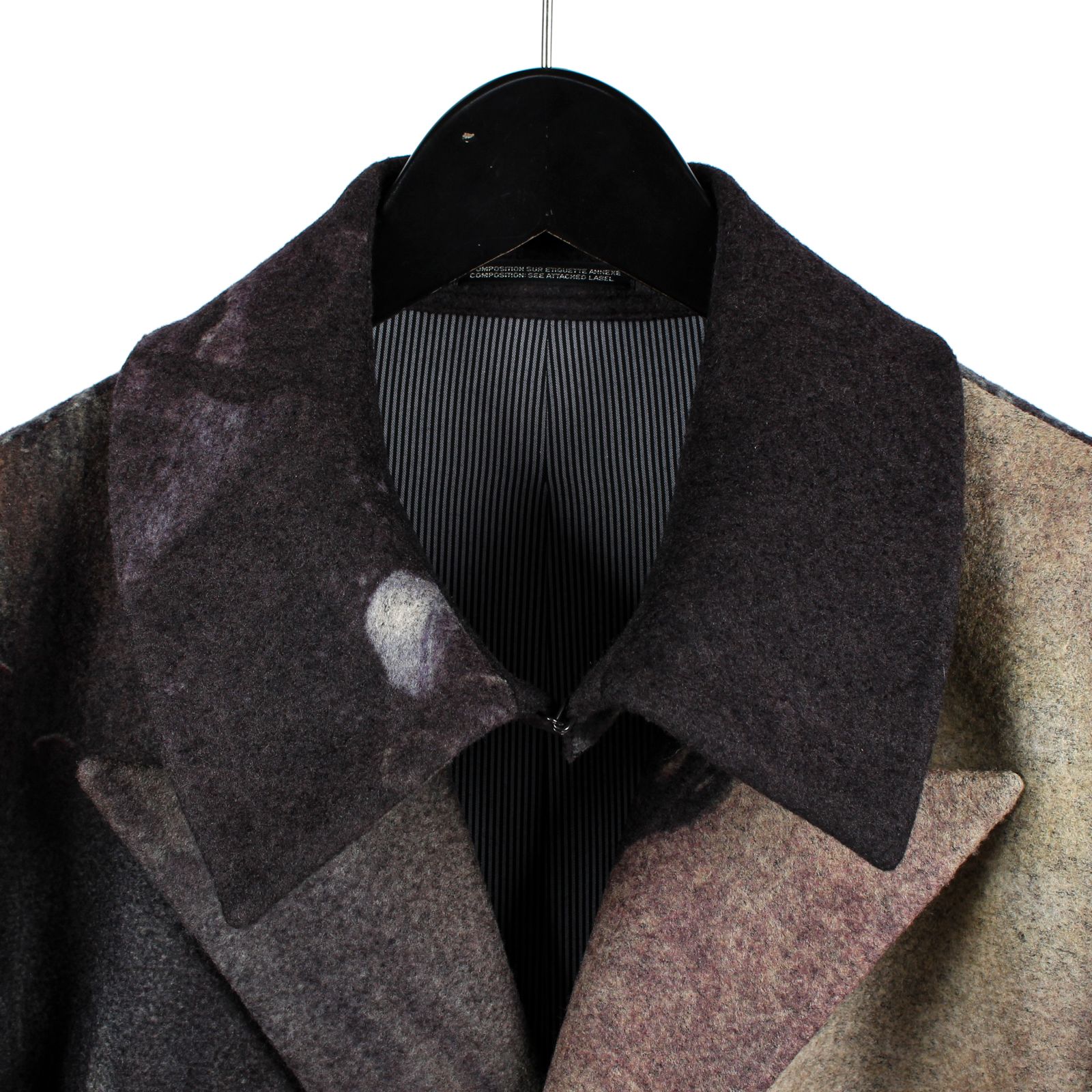pour homme 総柄フラシ衿JKTJ / HE-J15-813