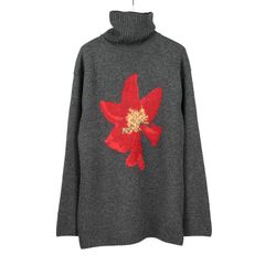 pour homme 花柄タートル長袖 / HX-K15-181
