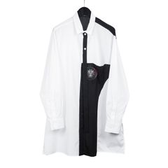Yohji Yamamoto [HR-B69-853 / 前切り替えシャツA]