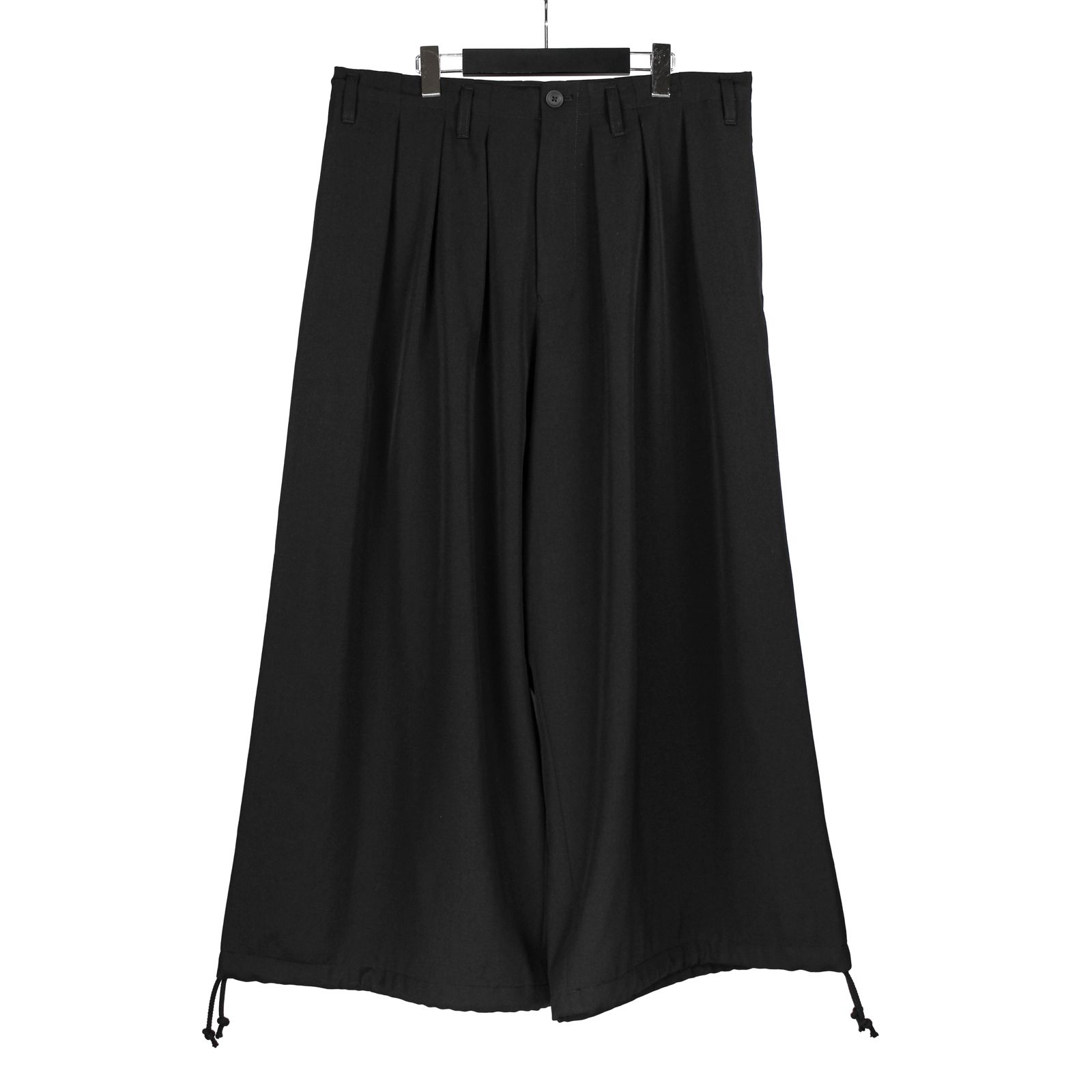 pour homme | 細バルーンP (メンズ) / シワギャバ / ブラック / HL-P06-100