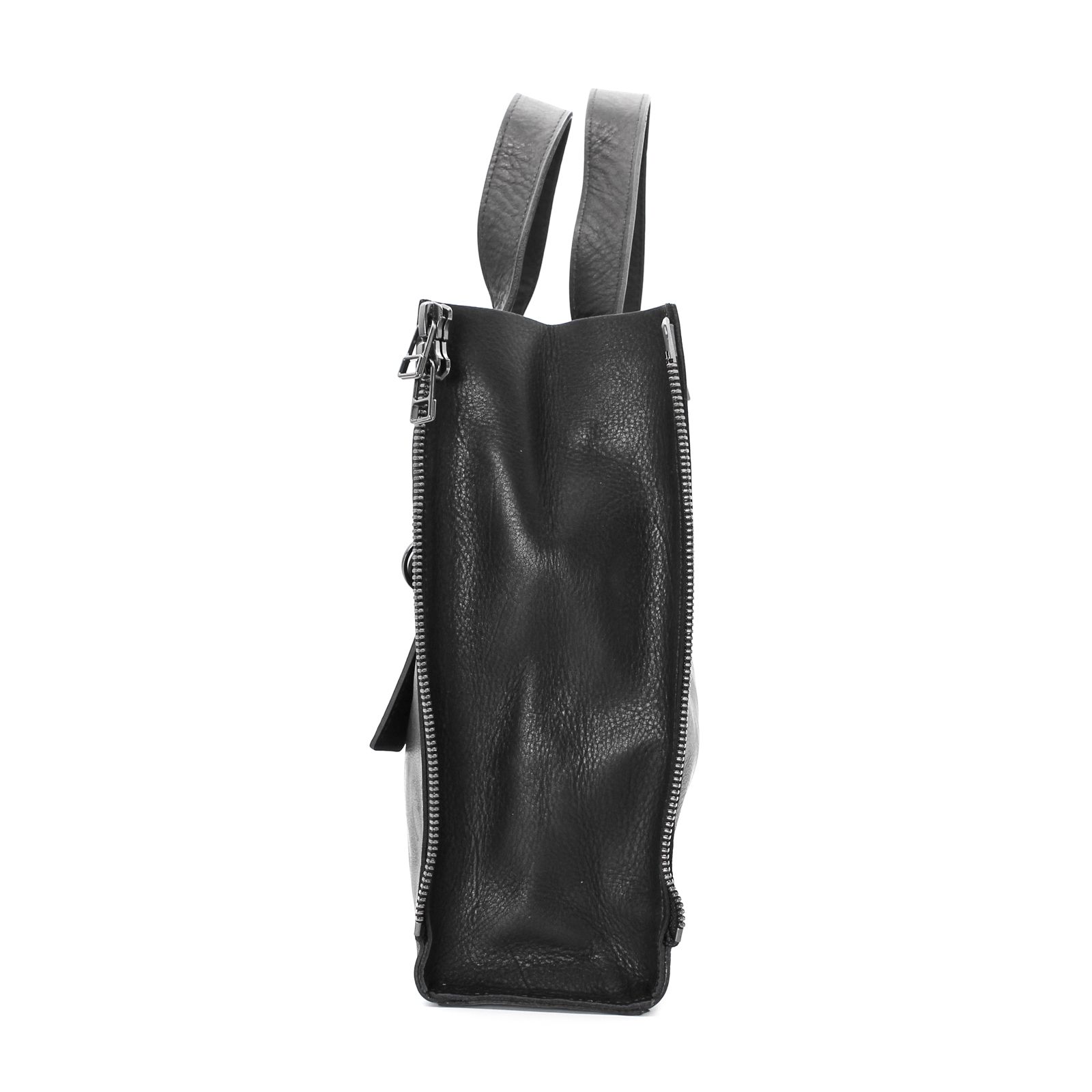 discord | yohji yamamoto / Zipper shoulder (ユニセックス) / ブラック / DA-I80-796