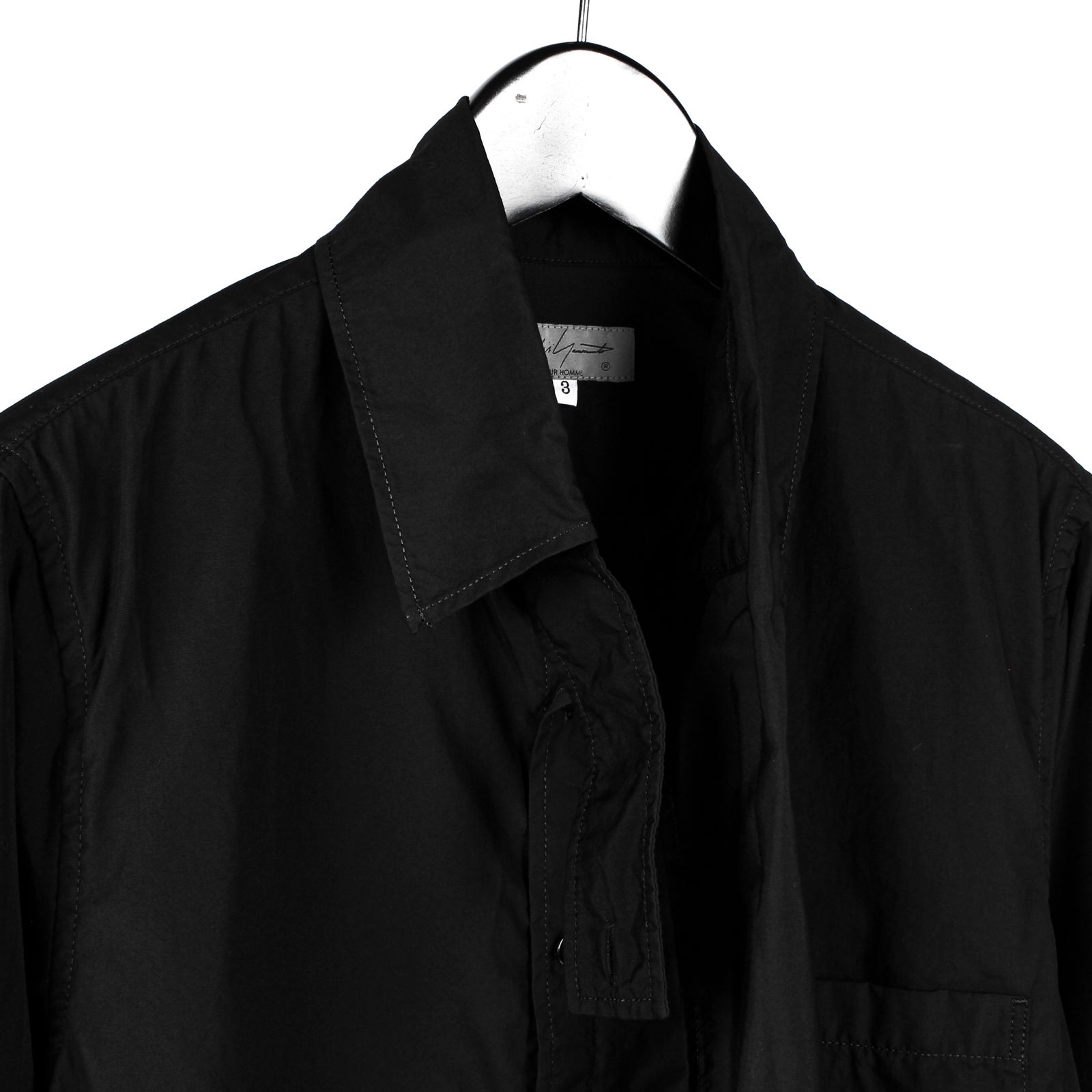 yohji yamamoto - pour homme 衿ストール環縫いB / HE-B12-001