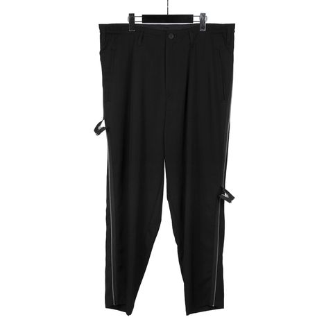 Yohji Yamamoto [HR-P22-100 / 脇ファスナータタキ付けパンツ]