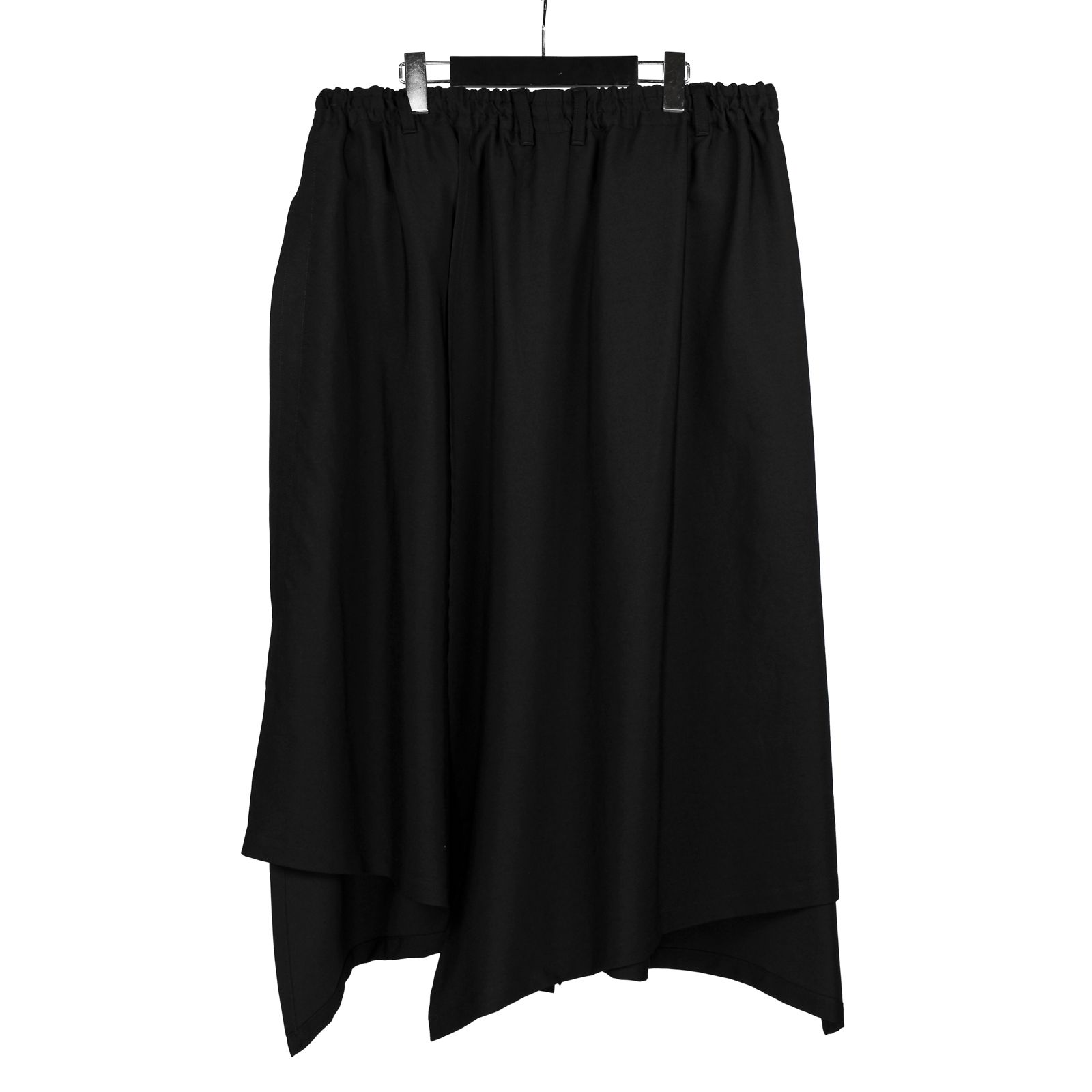 Ground Y | WOOL SKIRT-PANTS / スカートパンツ (ユニセックス) / ブラック / GO-P04-100