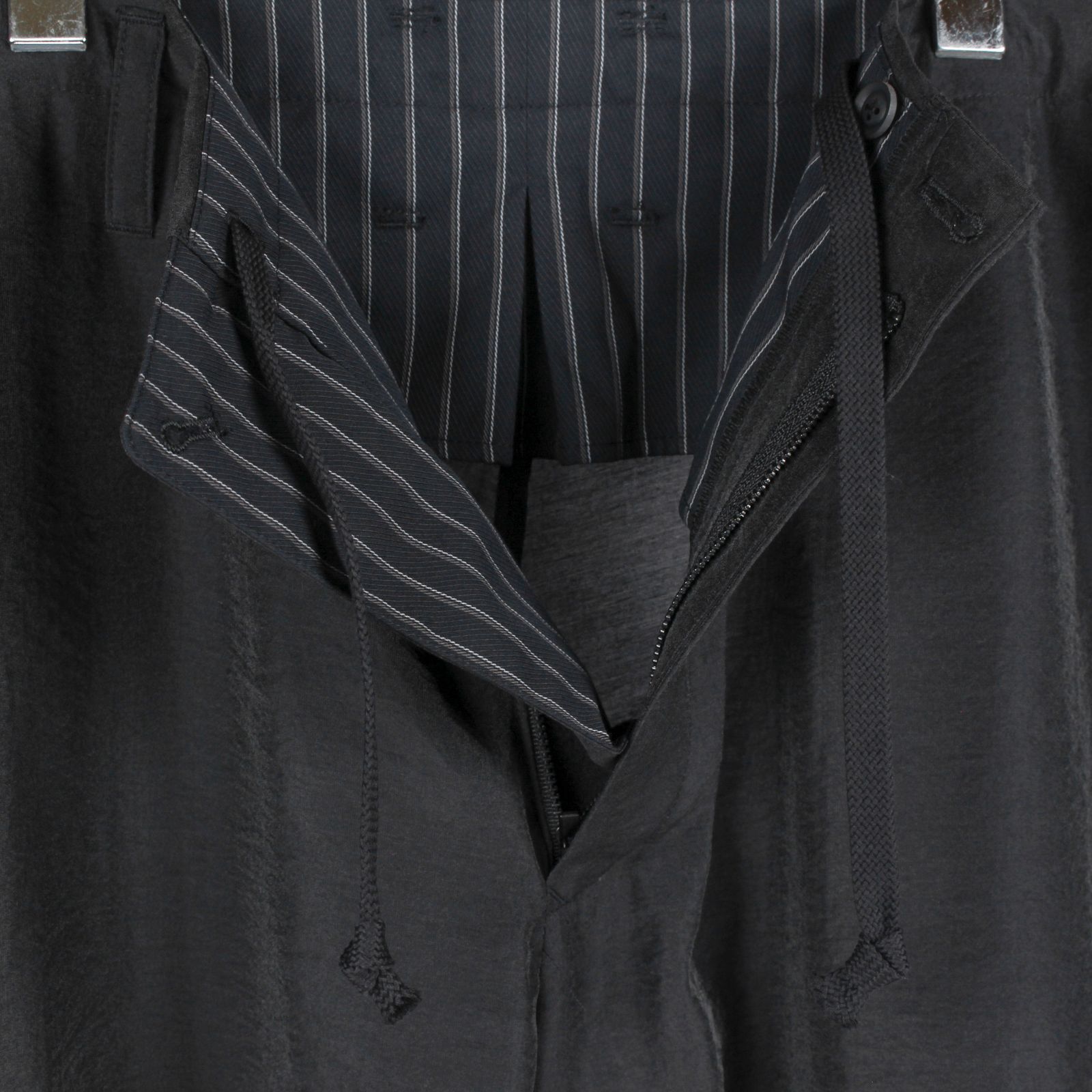 pour homme | 裾タブ柄P (メンズ) / ブラック / HK-P41-219