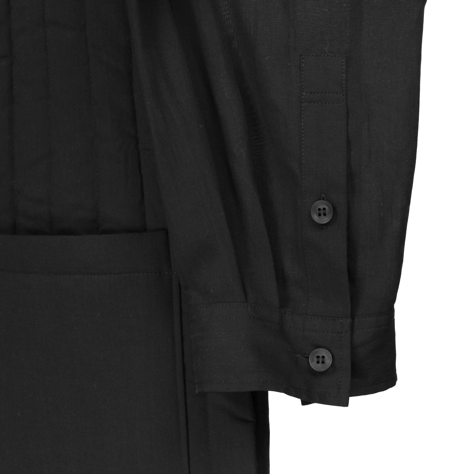 pour homme | 前2重中綿B / シャツ (メンズ) / ブラック / HL-B14-215
