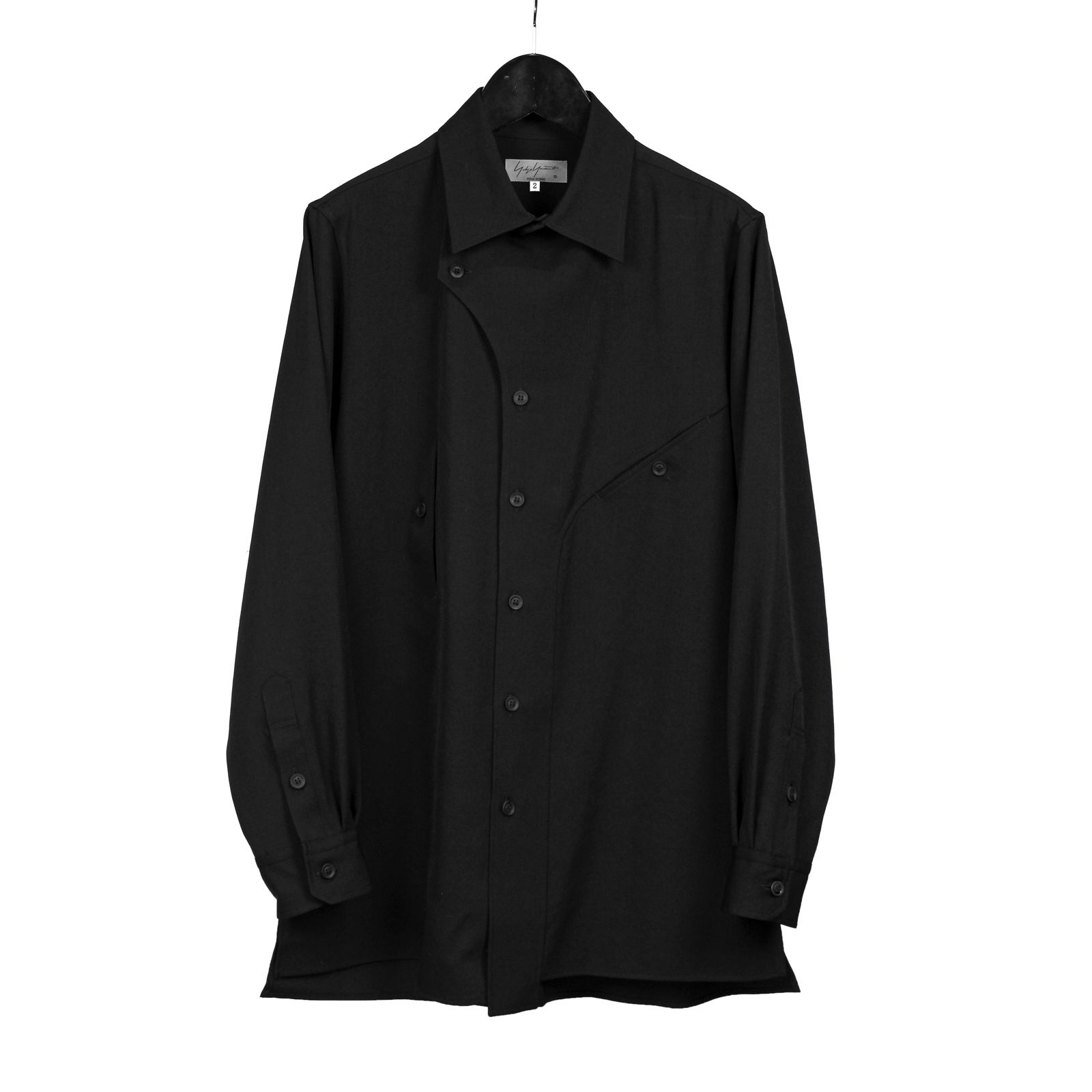 Yohji Yamamoto [HR-B17-100 / 前切り替えシャツ］