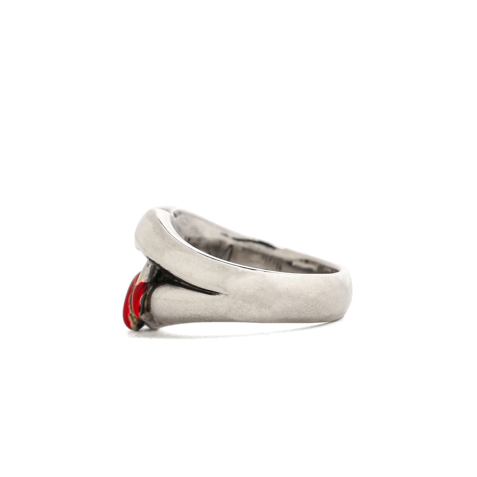 GOTHIC YOHJI YAMAMOTO BLOOD RED RING / リング(ユニセックス)  シルバー Silver950 / HA-A96-920