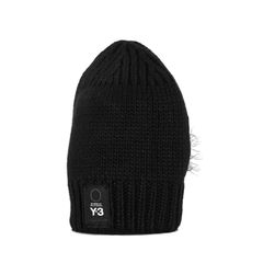 Y-3 KNIT BEANIE / DT0883-3-602 2019A/W collection【USED・Sランク〔未使用品〕】 定価 ¥15,400