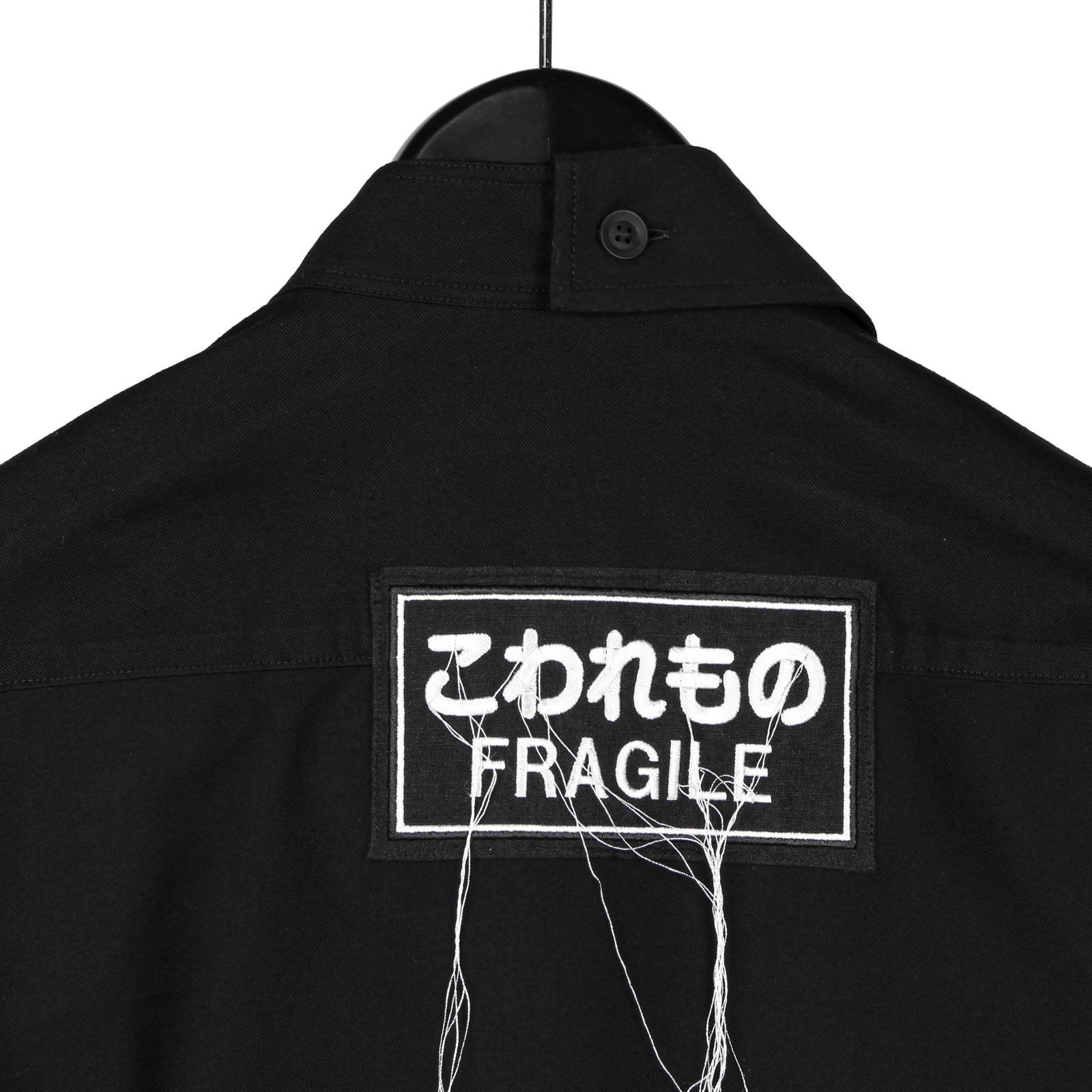 pour homme 左裾フラシ布ワッペンB / HD-B52-059
