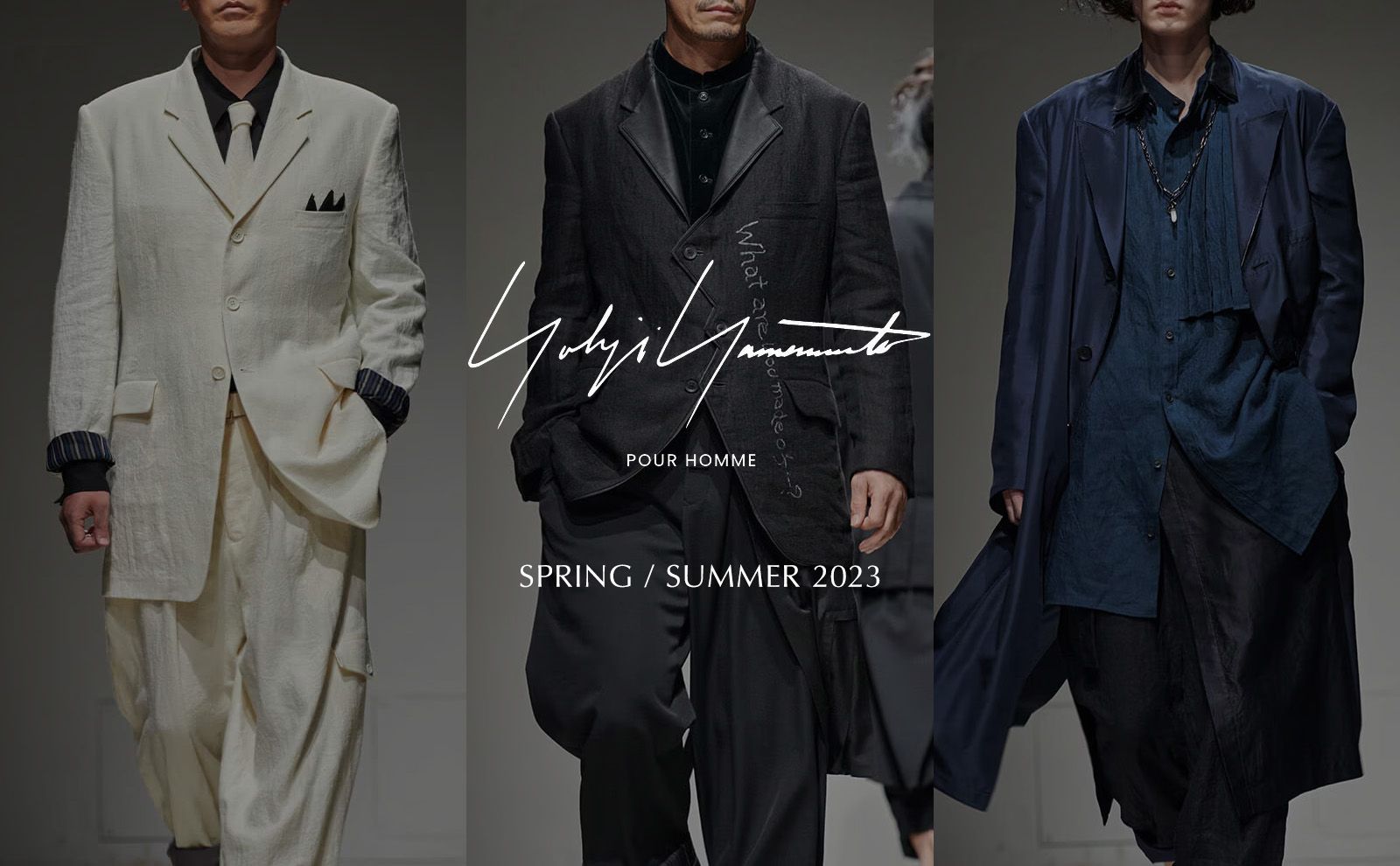 Yohji Yamamoto - 2023 SS | ALUBUS / RUFUS