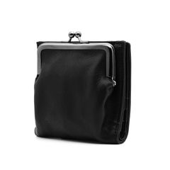 discord | yohji yamamoto / クラスプ ウォレット / がま口二つ折り財布 / 牛革 / DA-A88-796