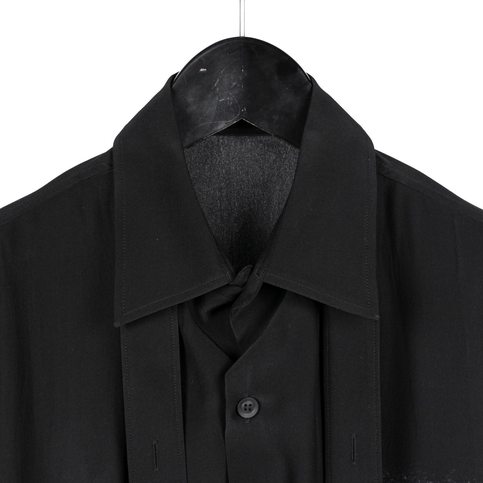 yohji yamamoto - pour homme プリント変形台衿B / HX-B56-829 