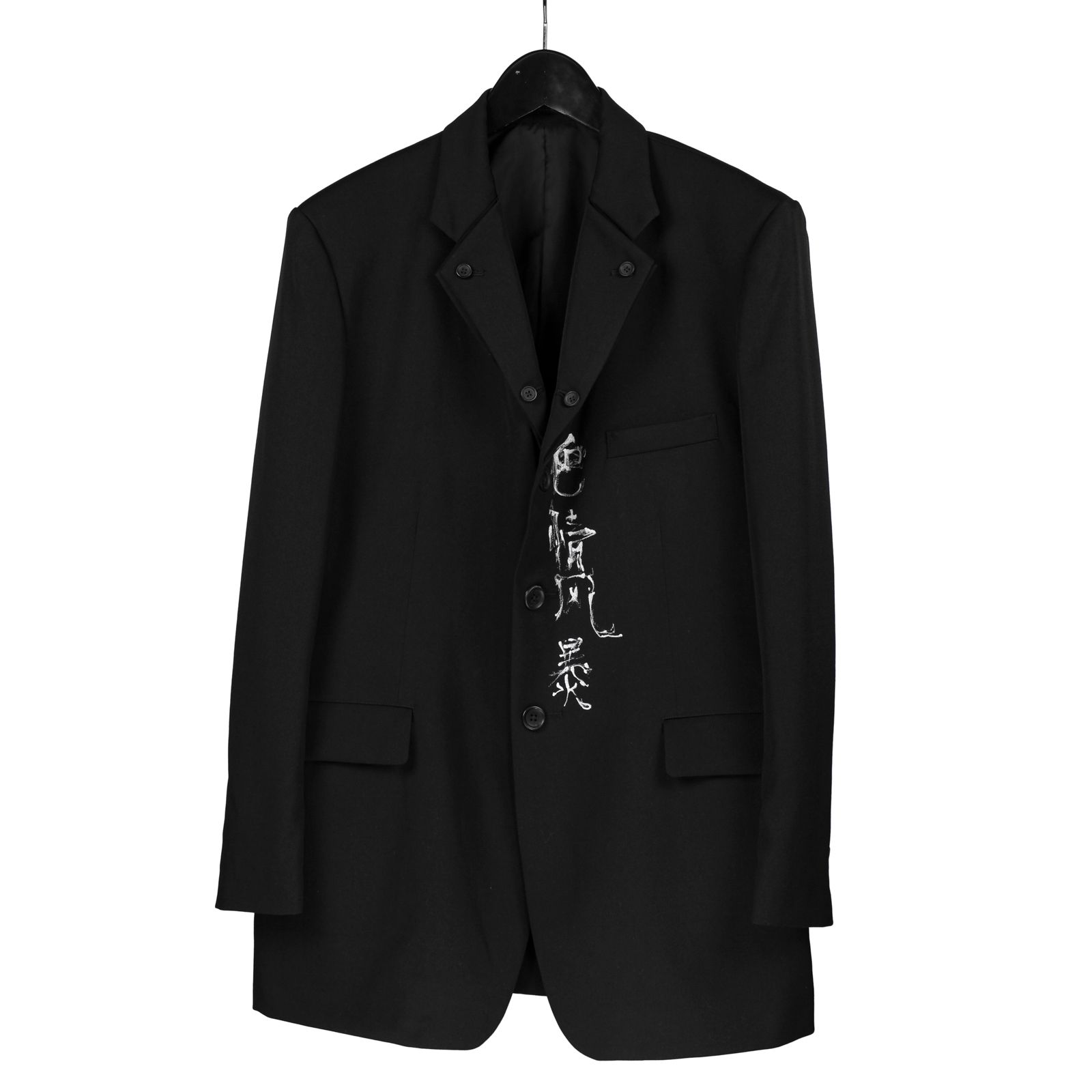 yohji yamamoto - pour homme 二重ラペルギャバJKT / HZ-J51-100 ...