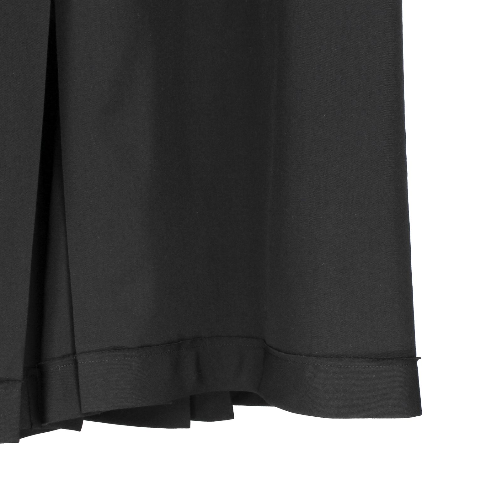 Ground Y | WOOL GABARDINE GY HAKAMA TYPE1 / 袴パンツ (ユニセックス) / ブラック / GA-P08-101