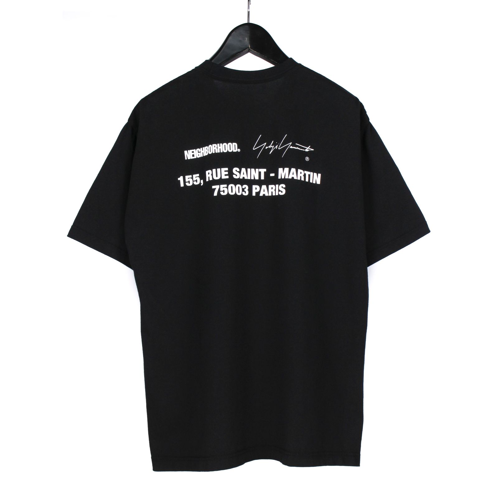 【カート購入不可】 pour homme | × NEIGHBORHOOD TEE SS-2 / Tシャツ (メンズ)  / ブラック / HP-T90-997-2