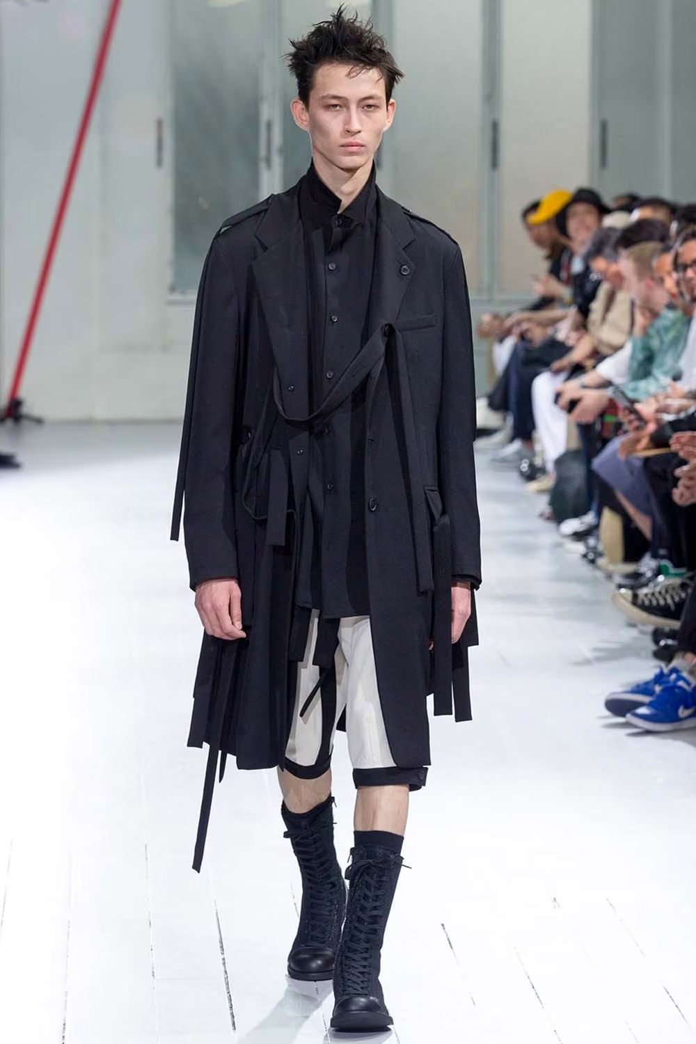 Yohji Yamamoto | テープアレンジHP・A / パンツ (メンズ) / アイボリー / HN-P55-817