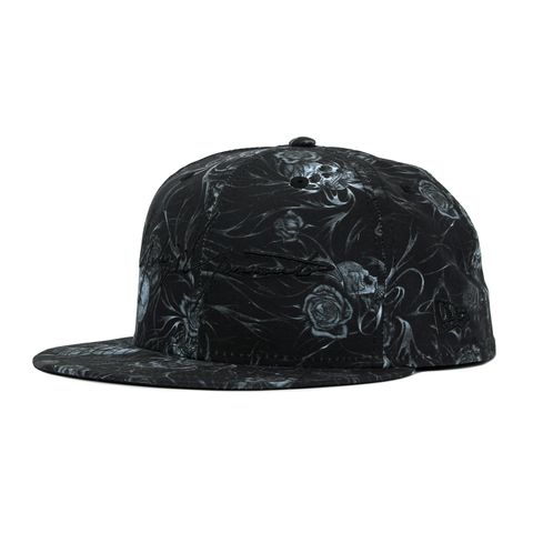 pour homme × NEW ERA 5950 YY SR PRINT / キャップ (メンズ) / ブラック / 59FIFTY / HD-H54-978