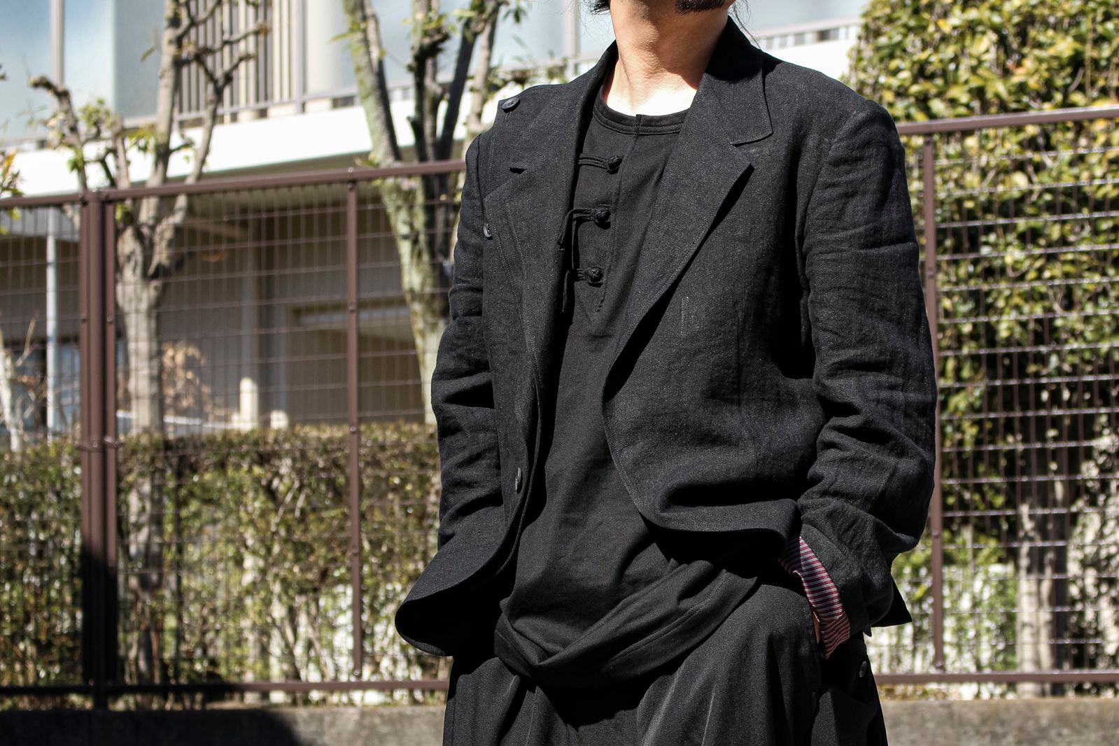 Yohji Yamamoto [人の心身を奪う際物のメッセージ] | ALUBUS / RUFUS